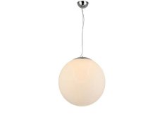 AZzardo AZ1328 DECOline WHITE BALL 40 stropní závěsné svítidlo 1xE27 40W IP20 bílá