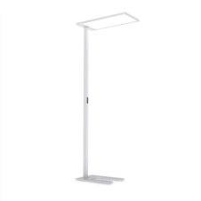 Ideal Lux 306452 COMFORT stojacia lampa so senzorom LED V1950mm 76W 10600/7960lm 4000K USB port, biela, stmievateľné