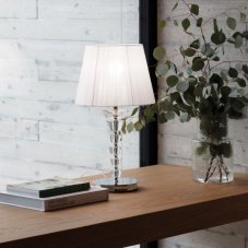 Stolová lampa Ideal lux 059259 PEGASO TL1 BIG BIANCO 1xE27 60W