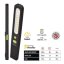 EMOS P4538 LED nabíjecí pracovní svítilna 700lm Li-Ion USB C zeleno-černá