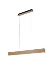 AZzardo AZ2700 DECOline lari WOOD stropní závěsné LED svítidlo 10,4W / 3000lm IP20 dřevo