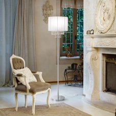 Stojanové svietidlo Ideal lux 068275 OPERA PT1 BIANCO 1xE27 60W
