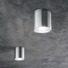 Exteriérové ​​stropní svítidlo Ideal lux 092324 GUN PL1 ALLUMINIO 1xGU10 28W IP44 IP44