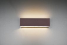 TRIO 225172924 Concha Nástenné svietidlo 280mm LED 2X6W/2x600lm 3000K Hrdzavá, biela, Switchdimmer
