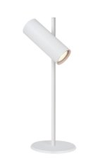 LUCIDE 09539/01/31 CLUBS stolná lampička V420mm 1xGU10 biela