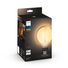 8719514343023 Philips Hue White Filament žiarovka E27 G125 V2 7W/550lm 2100K
