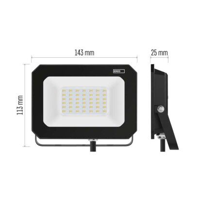 Emos ZS2233 exteriérový  LED reflektor  SIMPO 30W 3000lm 4000K IP65