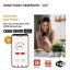 Emos P56201 GoSmart Digitální pokojový termostat, bílá, Wi-Fi