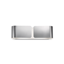 Nástenné svietidlo Ideal lux 031361 CLIP AP2 SMALL CROMO 2xE27 60W
