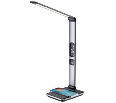 Immax LED 08968L Heron 2 s bezdrátovým nabíjaním 8,5W/504lm, USB a QI, stmievateľné,