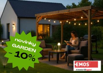 Objevte kouzlo zahrady s Emos Garden – uváděcí sleva 10 % na novinky!