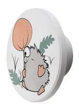 RABALUX 71099 Hedgy nástěnné svítidlo dětské D120mm LED 9W/800lm 3000+4000+6500K bílá, vícebarevná