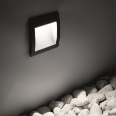 Ideal Lux 255521 WIRE vonkajšie zápustné svietidlo LED 1,5W/60lm 3000K IP65 antracit