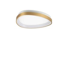 Ideal Lux 328034 GEMINI ON-OFF stropní svítidlo LED D425mm 23W 3000/1250lm 3000K mosazná