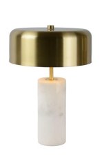 LUCIDE 34540/03/31 MIRASOL stolová lampa G9/3x7W biely mramor