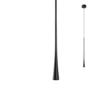 Redo 01-1758 ITO SU 2 LED interiérové závěsné svítidlo 7W 3000K černá 315mm