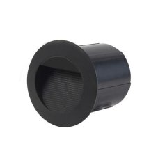 ITALUX ONFL-1253-4K Piani vonkajšie zápustné svietidlo do steny LED D70mm 3W/98lm 4000K IP65 čierna