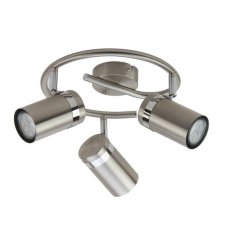 ITALUX SPL-2024-3A Palmoni stropné bodové svietidlo/spot 3xGU10 saténový nikel, chróm