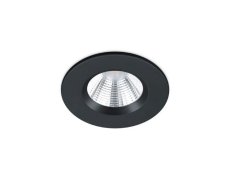 TRIO 650710132 Zagros Zápustné svítidlo 85mm LED 1X5W / 345lm 3000K IP65 černá