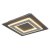 GLOBO 48033-24 JAYDEN stropné svietidlo LED 320x320mm 24W/680lm 3000K antracit, šedá, biela
