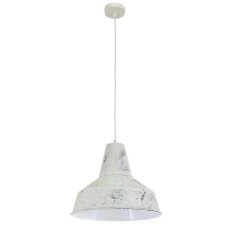 Eglo VINTAGE 49249 Závesné svietidlo SOMERTON biela leptaná 1X60W