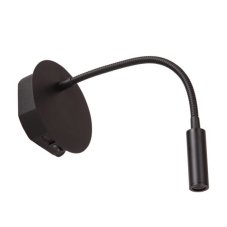 LUCIDE 77289/03/30 JOLIJN nástěnné svítidlo D110mm LED 2W/140lm 3000K černá, nabíjecí baterie, magnetický montážní systém