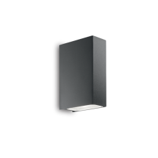Exteriérové nástěnné svítidlo Ideal lux 113791 TETRIS-2 AP2 antracit 2xG9 15W IP44