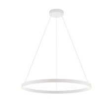 REDO 01-2869 FEBE závěsné svítidlo D800mm LED 50W/3250lm 3000K bílá, switchdimmer