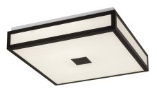 RABALUX 75033 Zoya stropní svítidlo LED 24W/1700lm 4000K IP44 černá, bílá, 400x400mm