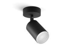 Philips Hue White and color ambiance 8720169319639 Fugato spot GU10 4,2W 2000-6500+RGB čierna