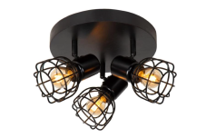 LUCIDE 00929/13/30 FILOX stropní bodové svítidlo/spot D250mm 3xE14 černá