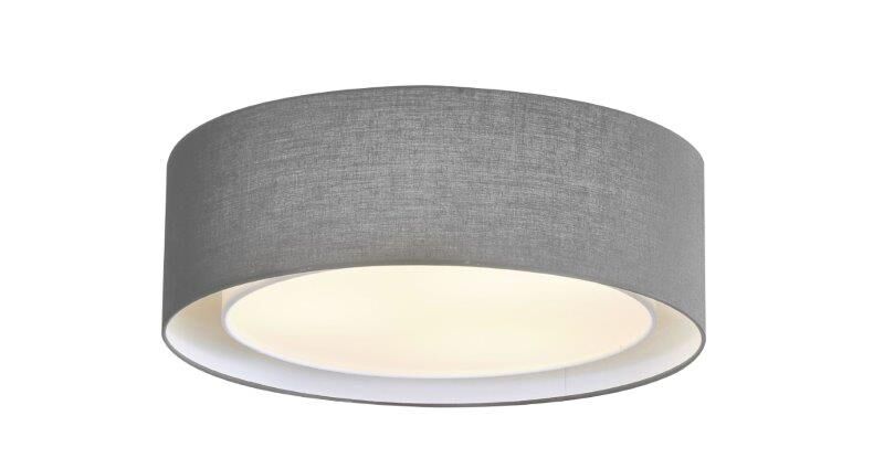 AZzardo AZ2319 DECOline MILO GREY stropní svítidlo 3xE27 60W IP20 šedá