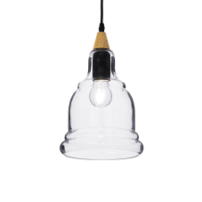 Závesné svietidlo Ideal lux 122564 GRETEL SP1 1xE27 60W čierna