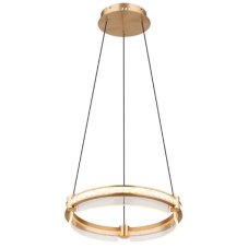 GLOBO 67196-36H BLONDIE závesné svietidlo D400mm LED 36W/2000lm 2700-6000K zlatá, priehľadná, diaľkový ovládač