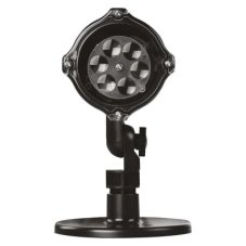 DCPC02 EMOS LED vianočný dekoratívny projektor – vločky, IP44, biela