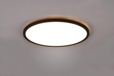 TRIO Reality R64371932 AUREO stropné svietidlo SMD LED D400mm 30W/3600lm 3000-6500K+RGB čierna, biela, stmievateľné, diaľkový ovládač