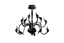 AZzardo AZ1017 DECOline SNAKE BLACK stropní závěsné svítidlo 12xG4 20W IP20 černá