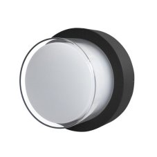 ITALUX OWL-3062-4K Rosta vonkajšie nástenné svietidlo LED D160mm 12W/755lm 4000k IP54 čierna, biela