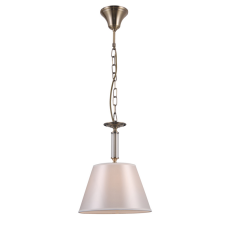 ITALUX PND-28366-1 Solana závesné svietidlo 1xE14 D270mm starožitná bronzová, biela