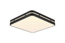 Immax 07154-B42 NEO LITE PERFECTO stropné svietidlo LED 420x420mm 48W/2800lm 2700-6500K čierna, diaľkové ovládanie