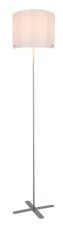 RABALUX 74012 Izander stojacia lampa 1xE27 V1490mm strieborná, biela