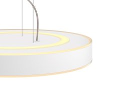 Philips HUE LED White Ambiance 41162/31/P6 Enrave závesné svietidlo 33,5W 4300lm 2200-6500K 42,5cm biele stmievateľné BlueTooth + HUE Switch