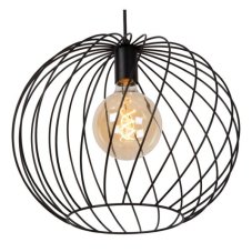LUCIDE 21428/40/30 DANZA závěsné svítidlo D400mm 1xE27 černá