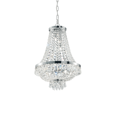 Závesné svietidlo/Luster Ideal lux 033532 CAESAR SP6 CROMO 6xG9 40W chróm