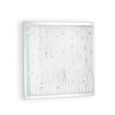 Stropné svietidlo Ideal lux 081441 OCEAN PL3 TRASPARENTE 3xE27 60W