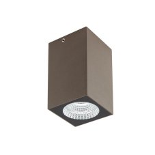 REDO 90092 QUAD exteriérové stropní svítidlo CREE COB LED 3W 360/280lm 3000K IP65 hnědá