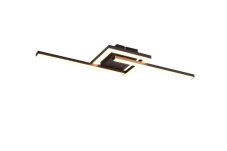 TRIO Reality R67303132 VIALE stropné svietidlo SMD LED 17W/1860lm 3000K čierna matná