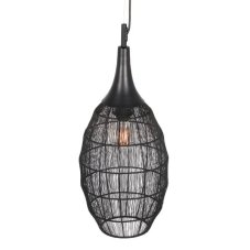 TRIO 365420132 SORAYA závesné svietidlo D260mm 1xE27 čierna matná