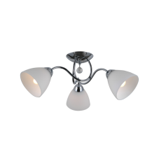 ITALUX PND-5643-3 Lugano stropné svietidlo 3xE27 chróm, biela