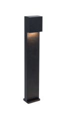 LUTEC 7104002012 GEMINI XF exteriérový záhradný stĺpik LED 9,5W 750lm 3000K IP54 matná čierna